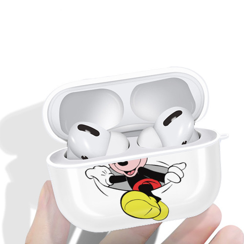 ミッキーマウス Mickey Mouse 【AirPods Pro用】ハードシェル保護ケース 耐衝撃・防指紋・カラビナ付き商品仕様
