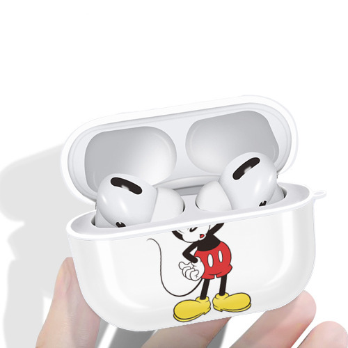 ミッキーマウス Mickey Mouse 【AirPods Pro用】ハードシェル保護ケース 耐衝撃・防指紋・カラビナ付き商品仕様
