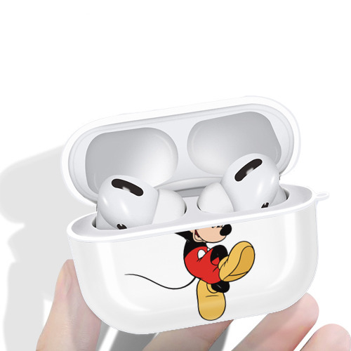 ミッキーマウス Mickey Mouse 【AirPods Pro用】ハードシェル保護ケース 耐衝撃・防指紋・カラビナ付き商品仕様