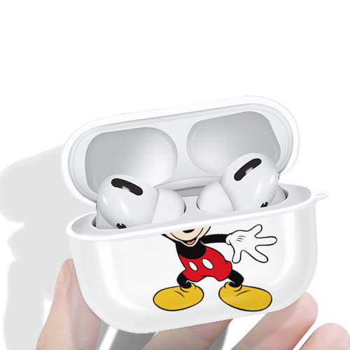 ミッキーマウス Mickey Mouse 【AirPods Pro用】ハードシェル保護ケース 耐衝撃・防指紋・カラビナ付き商品仕様