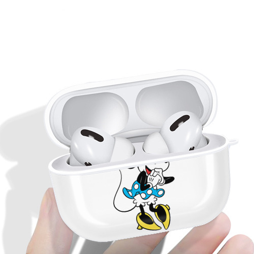 ミッキーマウス Mickey Mouse 【AirPods Pro用】ハードシェル保護ケース 耐衝撃・防指紋・カラビナ付き商品仕様