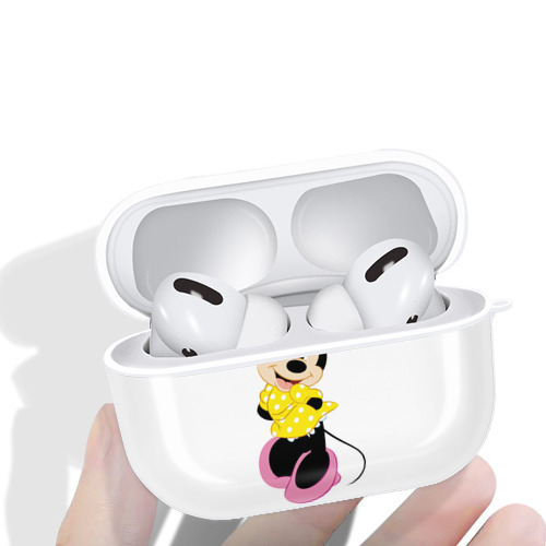 ミッキーマウス Mickey Mouse 【AirPods Pro用】ハードシェル保護ケース 耐衝撃・防指紋・カラビナ付き商品仕様