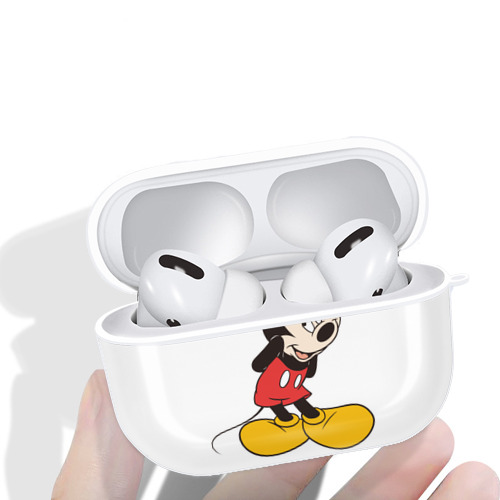 ミッキーマウス Mickey Mouse 【AirPods Pro用】ハードシェル保護ケース 耐衝撃・防指紋・カラビナ付き商品仕様