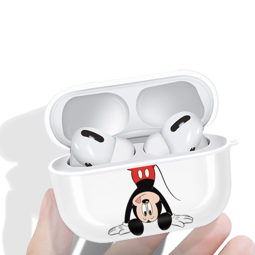 ミッキーマウス Mickey Mouse 【AirPods Pro用】ハードシェル保護ケース 耐衝撃・防指紋・カラビナ付き商品仕様