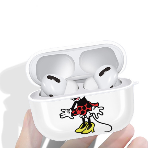 ミッキーマウス Mickey Mouse 【AirPods Pro用】ハードシェル保護ケース 耐衝撃・防指紋・カラビナ付き商品仕様