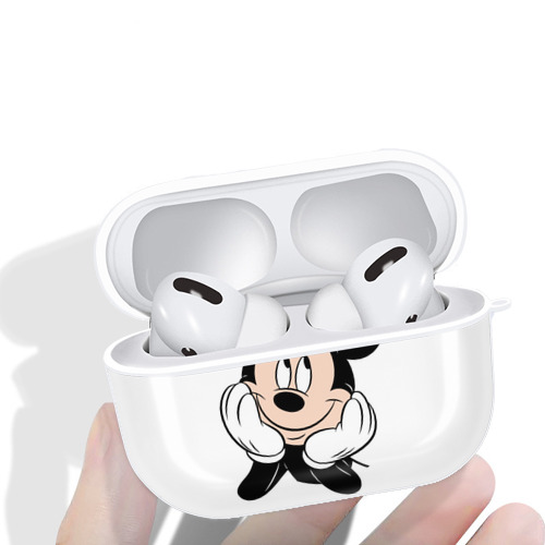 ミッキーマウス Mickey Mouse 【AirPods Pro用】ハードシェル保護ケース 耐衝撃・防指紋・カラビナ付き商品仕様