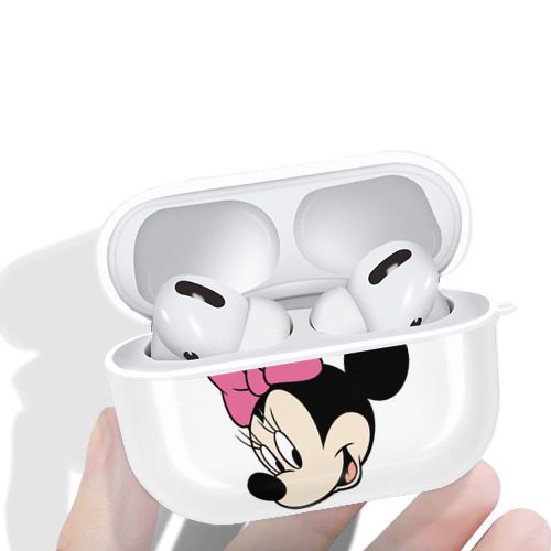 ミッキーマウス Mickey Mouse 【AirPods Pro用】ハードシェル保護ケース 耐衝撃・防指紋・カラビナ付き商品仕様