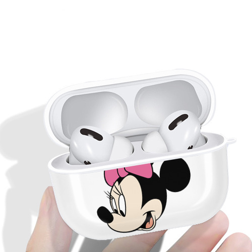 ミッキーマウス Mickey Mouse 【AirPods Pro用】ハードシェル保護ケース 耐衝撃・防指紋・カラビナ付き商品仕様
