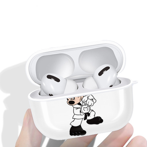 ミッキーマウス Mickey Mouse 【AirPods Pro用】ハードシェル保護ケース 耐衝撃・防指紋・カラビナ付き商品仕様