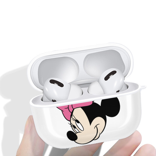 ミッキーマウス Mickey Mouse 【AirPods Pro用】ハードシェル保護ケース 耐衝撃・防指紋・カラビナ付き商品仕様