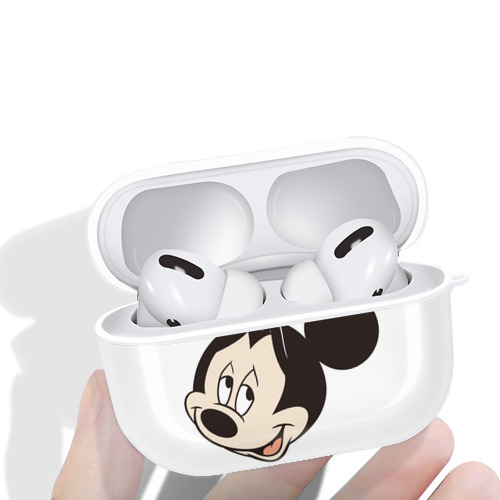 ミッキーマウス Mickey Mouse 【AirPods Pro用】ハードシェル保護ケース 耐衝撃・防指紋・カラビナ付き商品仕様
