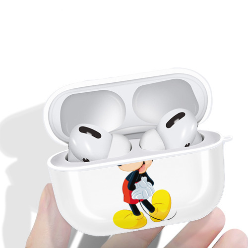 ミッキーマウス Mickey Mouse 【AirPods Pro用】ハードシェル保護ケース 耐衝撃・防指紋・カラビナ付き商品仕様