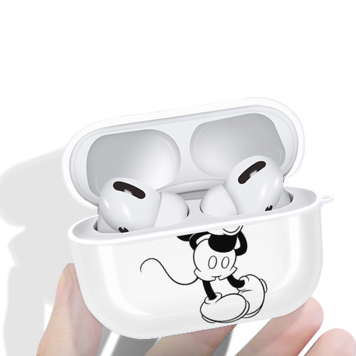 ミッキーマウス Mickey Mouse 【AirPods Pro用】ハードシェル保護ケース 耐衝撃・防指紋・カラビナ付き商品仕様