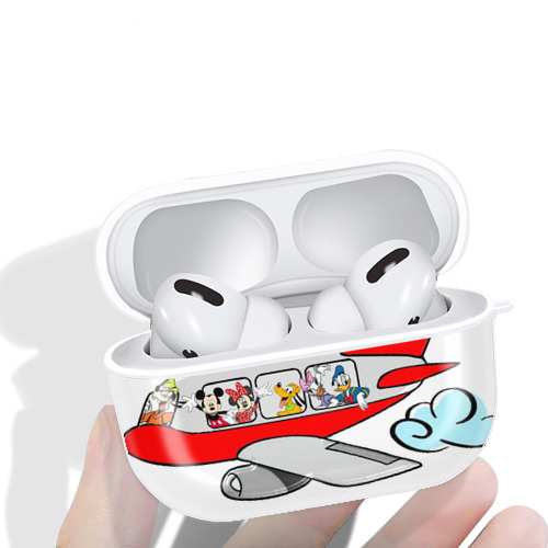 ミッキーマウス Mickey Mouse 【AirPods Pro用】ハードシェル保護ケース 耐衝撃・防指紋・カラビナ付き商品仕様