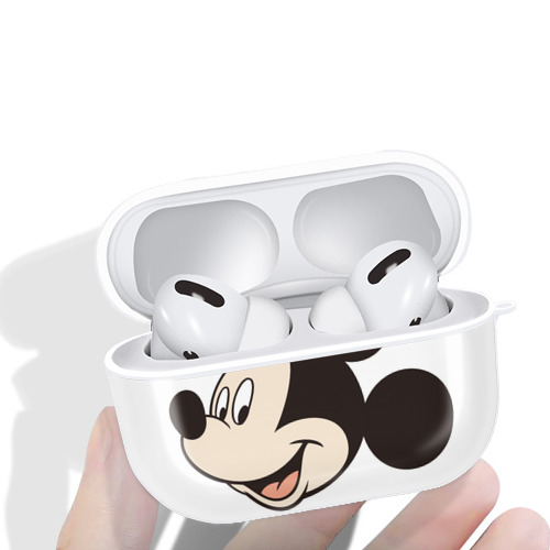 ミッキーマウス Mickey Mouse 【AirPods Pro用】ハードシェル保護ケース 耐衝撃・防指紋・カラビナ付き商品仕様