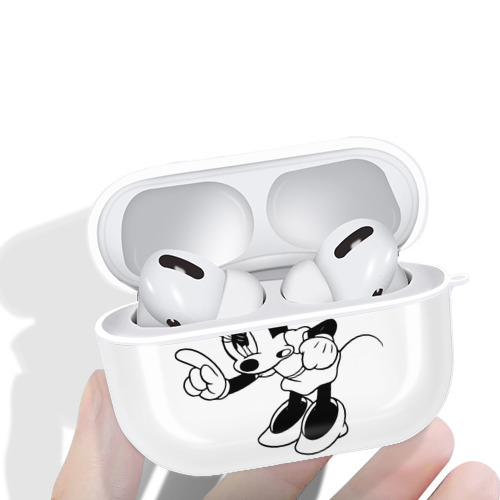 ミッキーマウス Mickey Mouse 【AirPods Pro用】ハードシェル保護ケース 耐衝撃・防指紋・カラビナ付き商品仕様