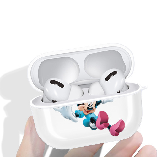 ミッキーマウス Mickey Mouse 【AirPods Pro用】ハードシェル保護ケース 耐衝撃・防指紋・カラビナ付き商品仕様