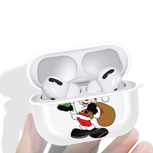 ミッキーマウス Mickey Mouse 【AirPods Pro用】ハードシェル保護ケース 耐衝撃・防指紋・カラビナ付き商品仕様