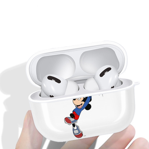 ミッキーマウス Mickey Mouse 【AirPods Pro用】ハードシェル保護ケース 耐衝撃・防指紋・カラビナ付き商品仕様