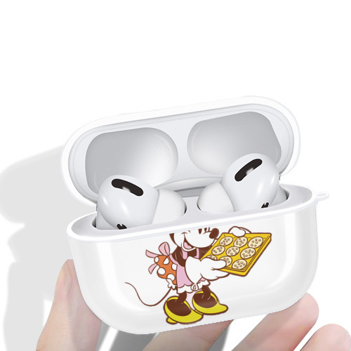 ミッキーマウス Mickey Mouse 【AirPods Pro用】ハードシェル保護ケース 耐衝撃・防指紋・カラビナ付き商品仕様