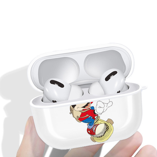 ミッキーマウス Mickey Mouse 【AirPods Pro用】ハードシェル保護ケース 耐衝撃・防指紋・カラビナ付き商品仕様