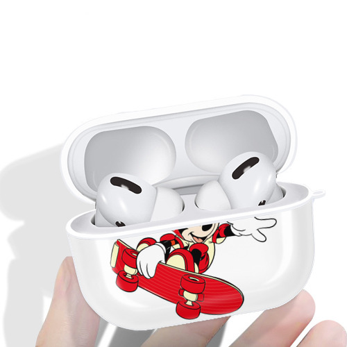 ミッキーマウス Mickey Mouse 【AirPods Pro用】ハードシェル保護ケース 耐衝撃・防指紋・カラビナ付き商品仕様