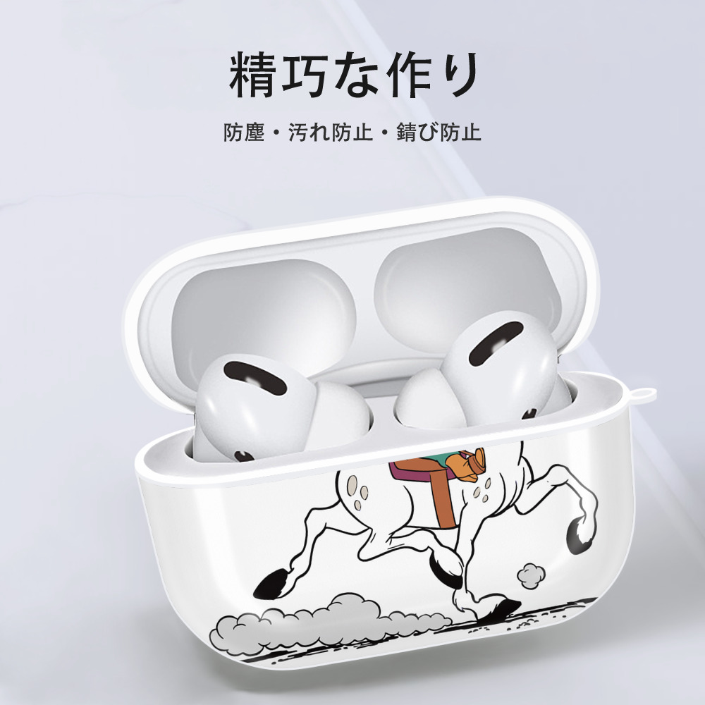 ミッキーマウス Mickey Mouse 【AirPods Pro用】ハードシェル保護ケース 耐衝撃・防指紋・カラビナ付き商品仕様