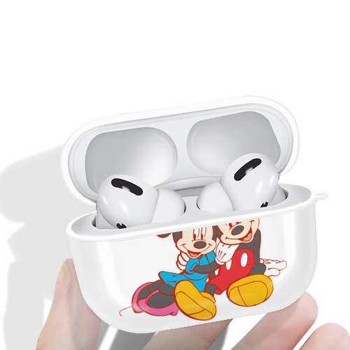 ミッキーマウス Mickey Mouse 【AirPods Pro用】ハードシェル保護ケース 耐衝撃・防指紋・カラビナ付き商品仕様