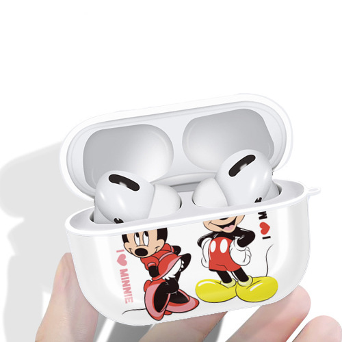ミッキーマウス Mickey Mouse 【AirPods Pro用】ハードシェル保護ケース 耐衝撃・防指紋・カラビナ付き商品仕様