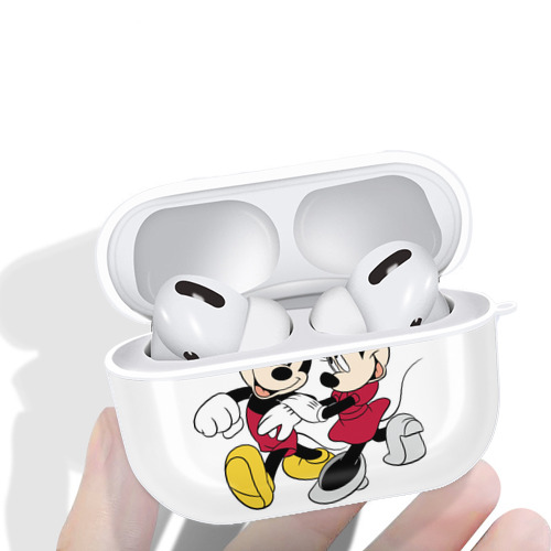 ミッキーマウス Mickey Mouse 【AirPods Pro用】ハードシェル保護ケース 耐衝撃・防指紋・カラビナ付き商品仕様