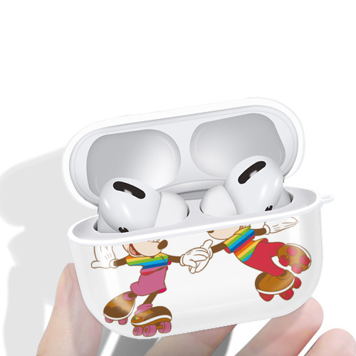 ミッキーマウス Mickey Mouse 【AirPods Pro用】ハードシェル保護ケース 耐衝撃・防指紋・カラビナ付き商品仕様