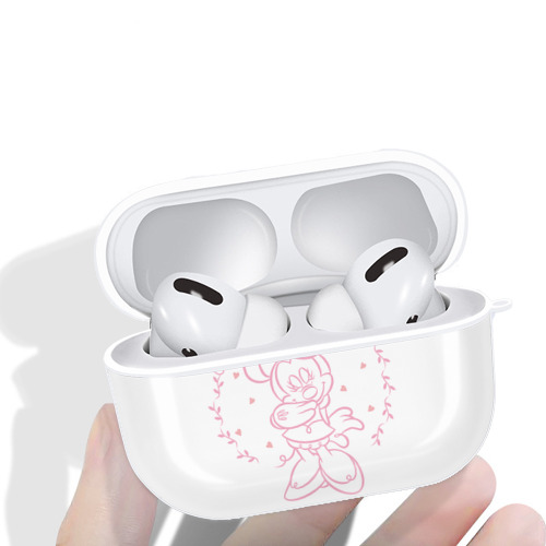 ミッキーマウス Mickey Mouse 【AirPods Pro用】ハードシェル保護ケース 耐衝撃・防指紋・カラビナ付き商品仕様