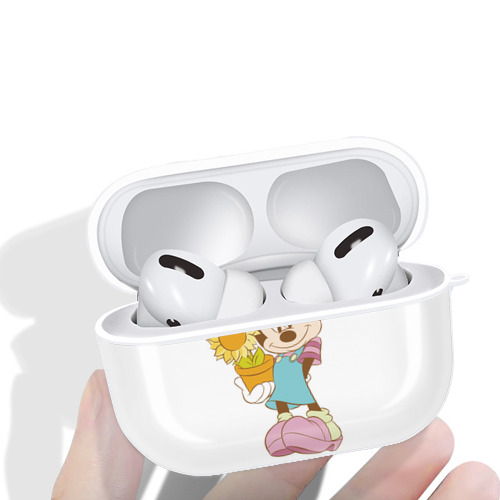 ミッキーマウス Mickey Mouse 【AirPods Pro用】ハードシェル保護ケース 耐衝撃・防指紋・カラビナ付き商品仕様