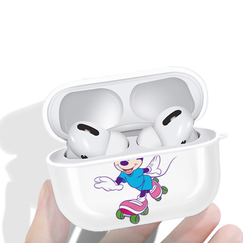 ミッキーマウス Mickey Mouse 【AirPods Pro用】ハードシェル保護ケース 耐衝撃・防指紋・カラビナ付き商品仕様