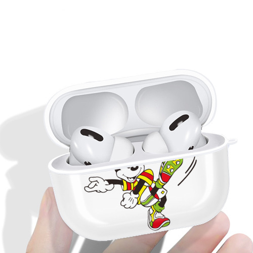 ミッキーマウス Mickey Mouse 【AirPods Pro用】ハードシェル保護ケース 耐衝撃・防指紋・カラビナ付き商品仕様