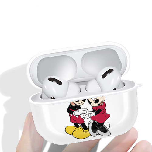 ミッキーマウス Mickey Mouse 【AirPods Pro用】ハードシェル保護ケース 耐衝撃・防指紋・カラビナ付き商品仕様