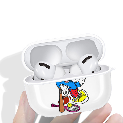 ミッキーマウス Mickey Mouse 【AirPods Pro用】ハードシェル保護ケース 耐衝撃・防指紋・カラビナ付き商品仕様