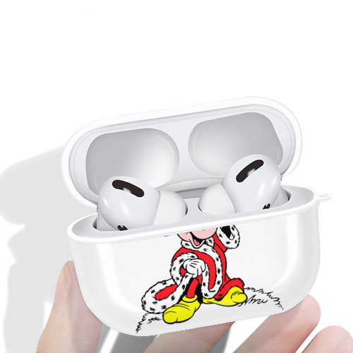 ミッキーマウス Mickey Mouse 【AirPods Pro用】ハードシェル保護ケース 耐衝撃・防指紋・カラビナ付き商品仕様