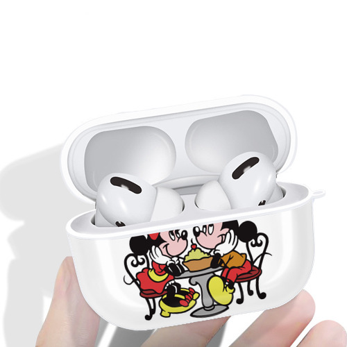 ミッキーマウス Mickey Mouse 【AirPods Pro用】ハードシェル保護ケース 耐衝撃・防指紋・カラビナ付き商品仕様