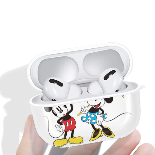 ミッキーマウス Mickey Mouse 【AirPods Pro用】ハードシェル保護ケース 耐衝撃・防指紋・カラビナ付き商品仕様