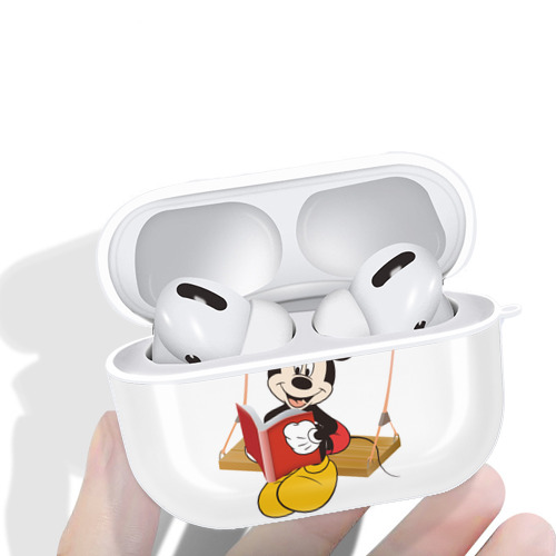 ミッキーマウス Mickey Mouse 【AirPods Pro用】ハードシェル保護ケース 耐衝撃・防指紋・カラビナ付き商品仕様