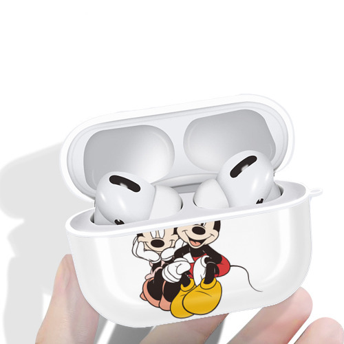 ミッキーマウス Mickey Mouse 【AirPods Pro用】ハードシェル保護ケース 耐衝撃・防指紋・カラビナ付き商品仕様