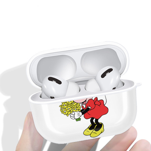 ミッキーマウス Mickey Mouse 【AirPods Pro用】ハードシェル保護ケース 耐衝撃・防指紋・カラビナ付き商品仕様