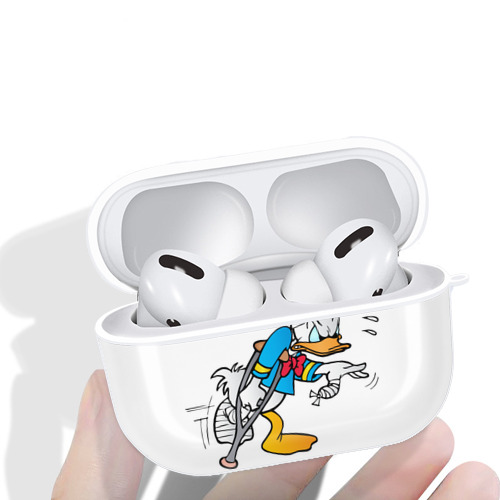 ミッキーマウス Mickey Mouse 【AirPods Pro用】ハードシェル保護ケース 耐衝撃・防指紋・カラビナ付き商品仕様
