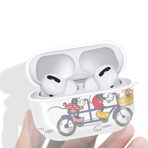 ミッキーマウス Mickey Mouse 【AirPods Pro用】ハードシェル保護ケース 耐衝撃・防指紋・カラビナ付き商品仕様