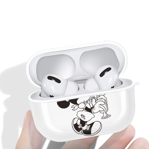 ミッキーマウス Mickey Mouse 【AirPods Pro用】ハードシェル保護ケース 耐衝撃・防指紋・カラビナ付き商品仕様