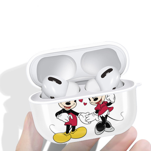 ミッキーマウス Mickey Mouse 【AirPods Pro用】ハードシェル保護ケース 耐衝撃・防指紋・カラビナ付き商品仕様