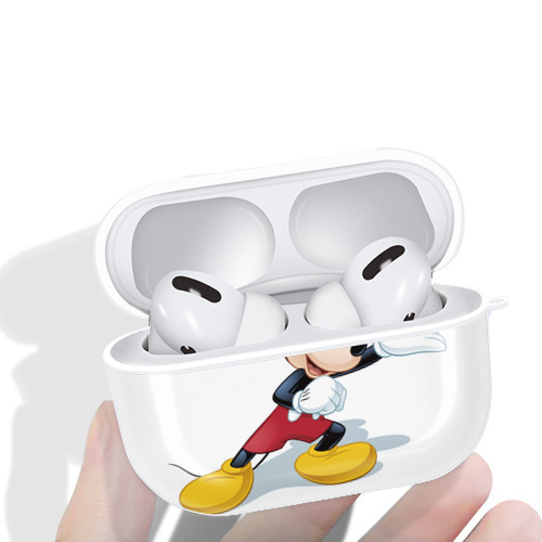 ミッキーマウス Mickey Mouse 【AirPods Pro用】ハードシェル保護ケース 耐衝撃・防指紋・カラビナ付き商品仕様
