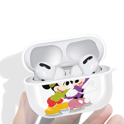 ミッキーマウス Mickey Mouse 【AirPods Pro用】ハードシェル保護ケース 耐衝撃・防指紋・カラビナ付き商品仕様
