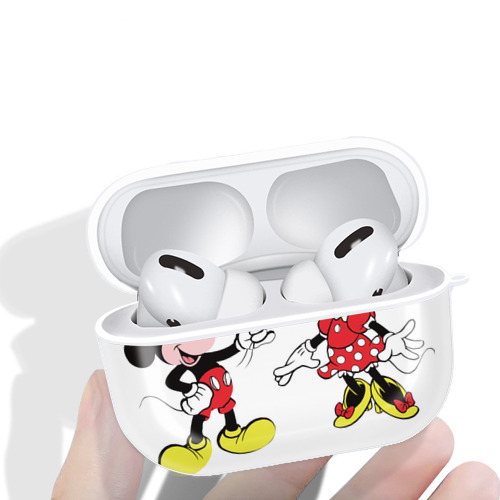 ミッキーマウス Mickey Mouse 【AirPods Pro用】ハードシェル保護ケース 耐衝撃・防指紋・カラビナ付き商品仕様
